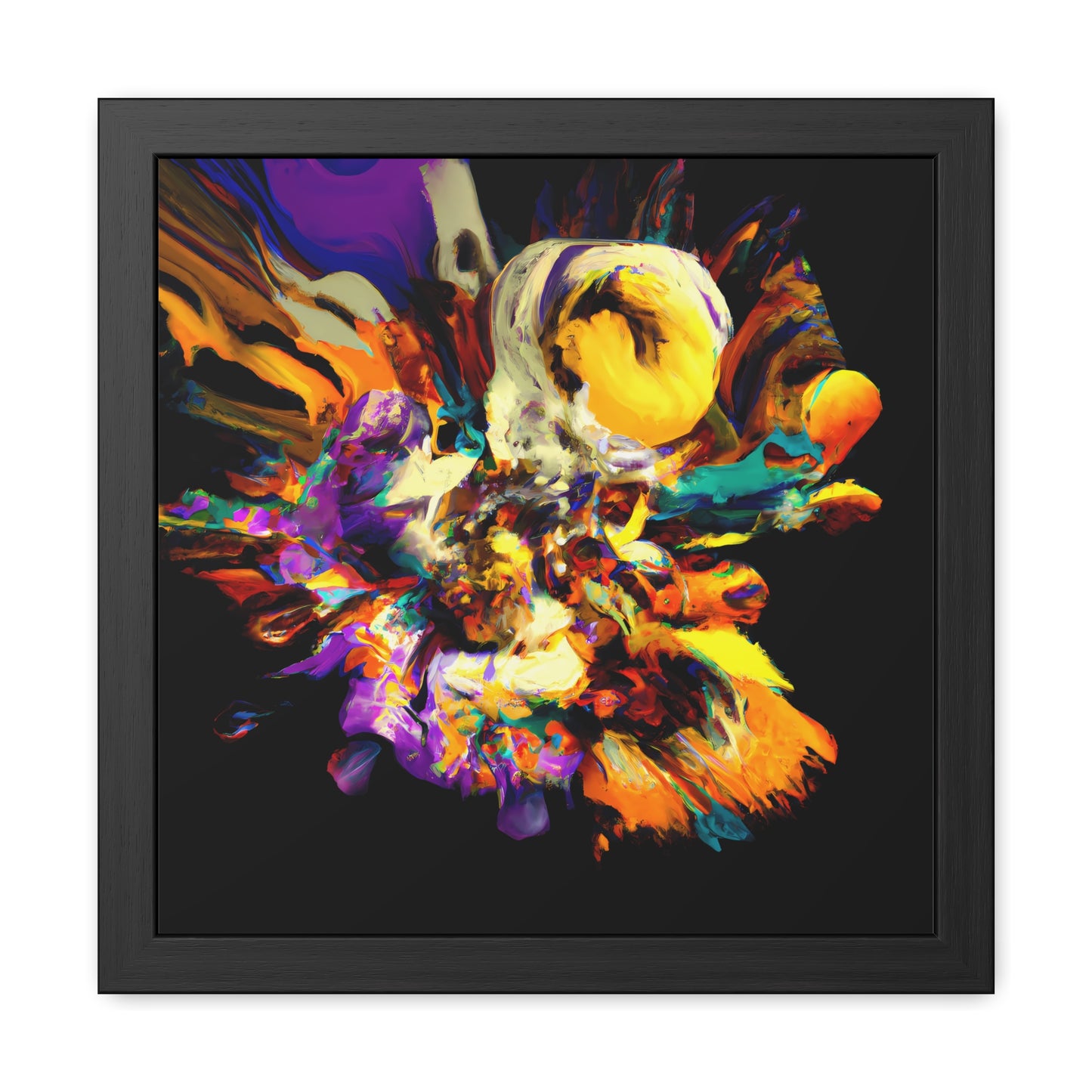 Fabstract 29 - on Framed Print