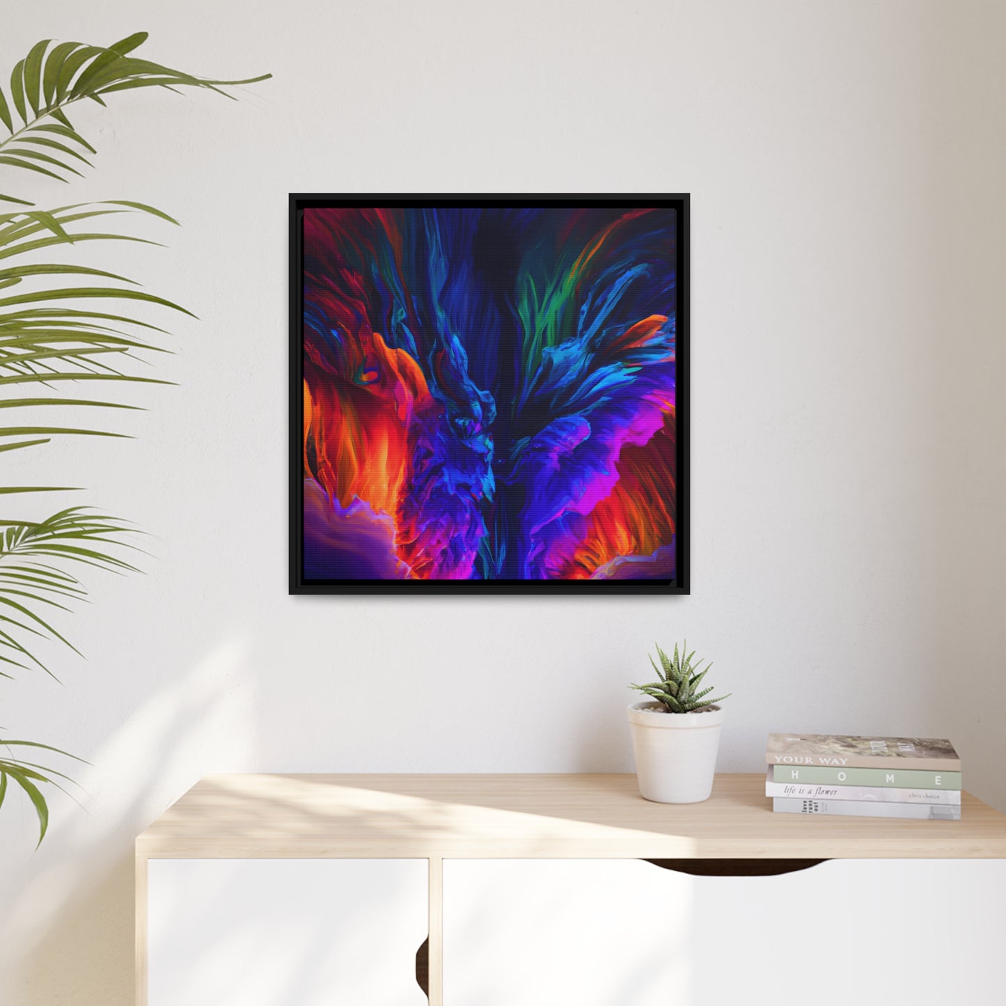 Quantum Euphoria 3 - on Framed Canvas