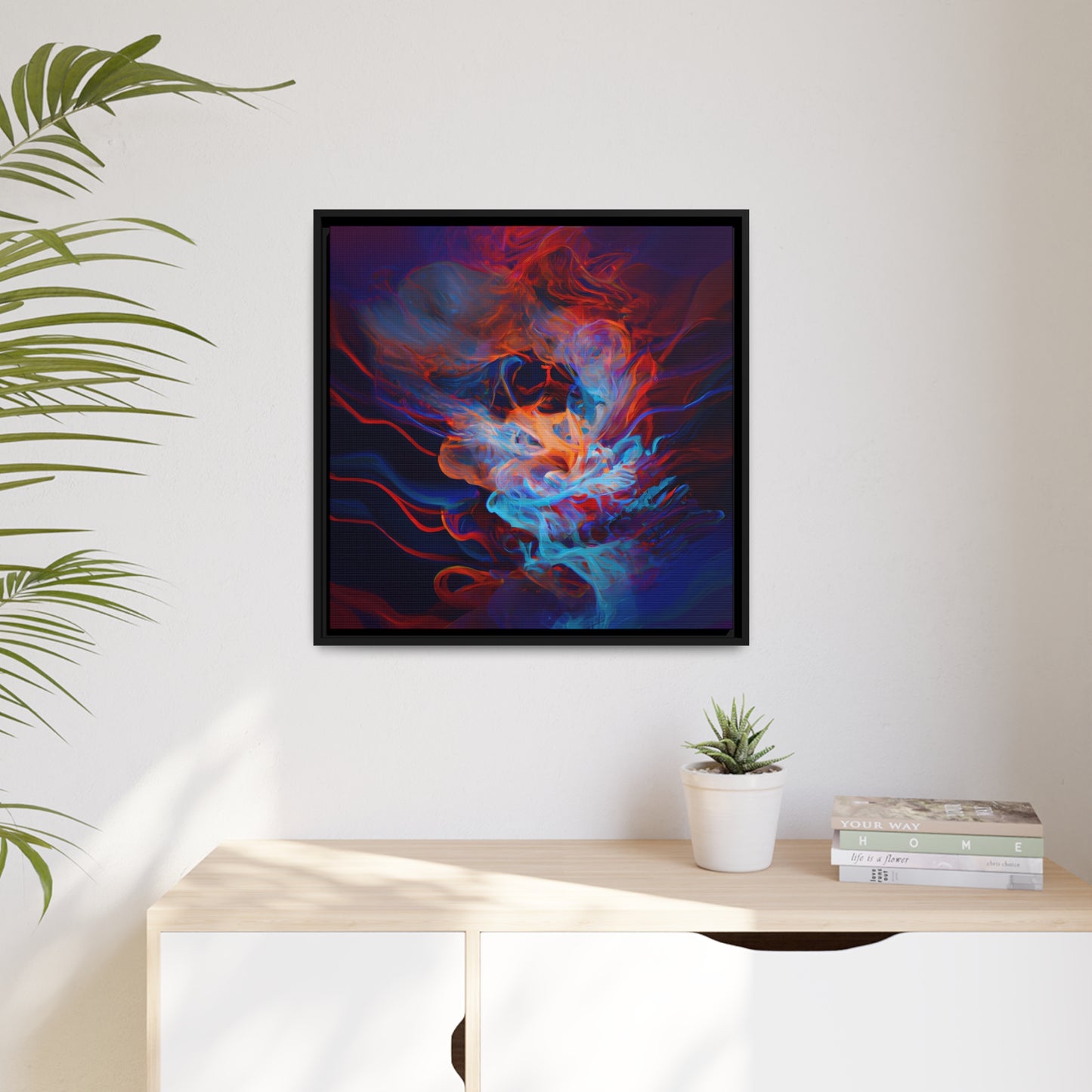 Quantum Euphoria 10 - on Framed Canvas