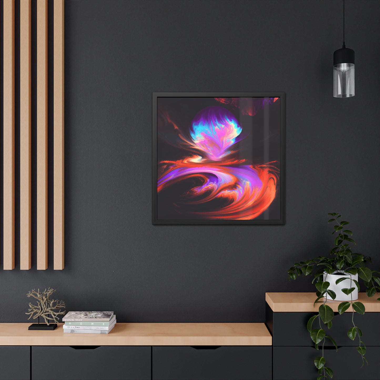 Quantum Euphoria 13 - on Framed Print