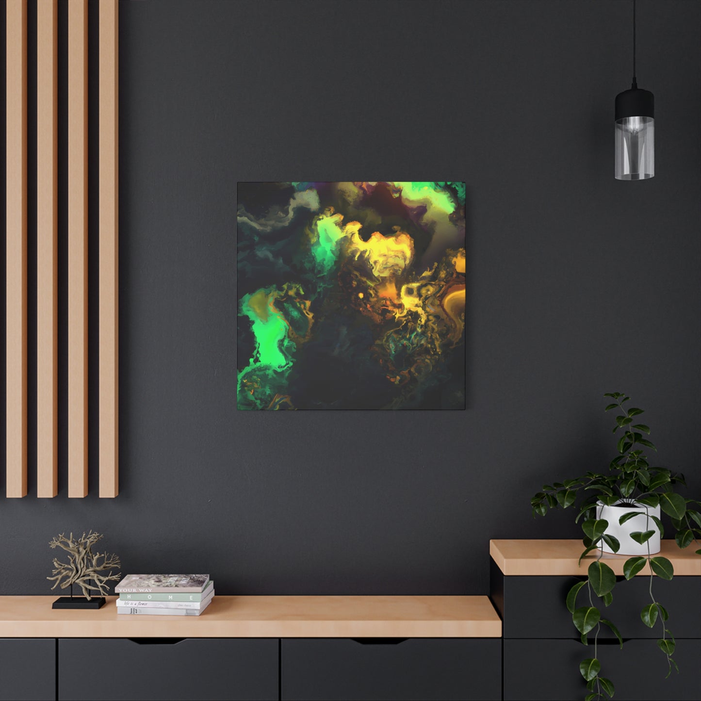 Quantum Euphoria 4 - on Canvas