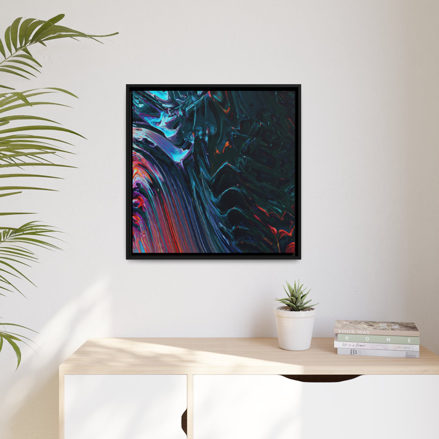 Infinite Perspectives 16 - on Framed Canvas