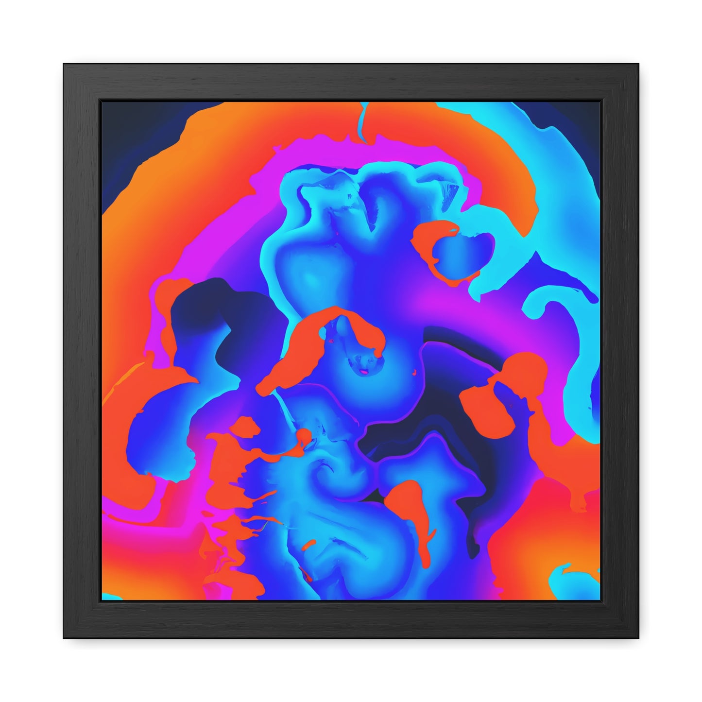 Fabstract 32 - on Framed Print