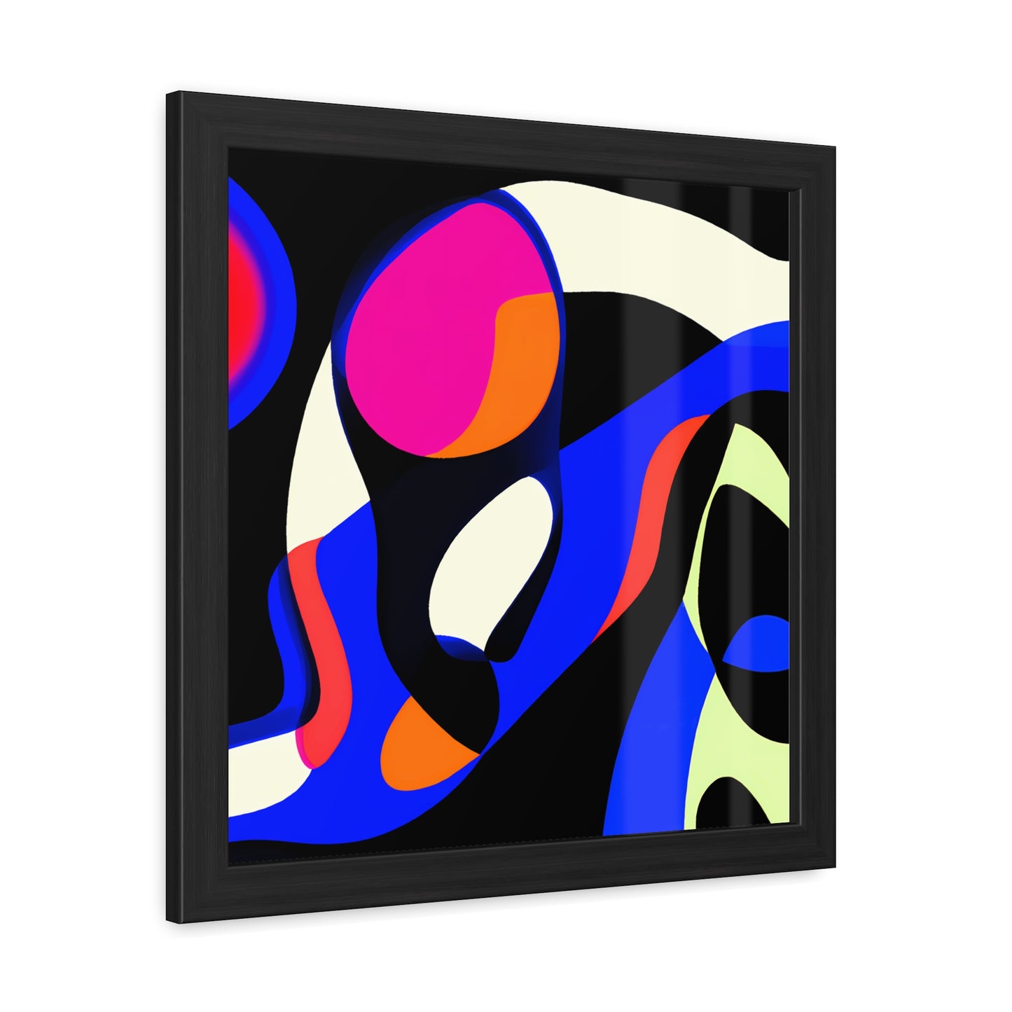 Fabstract 2 - on Framed Print