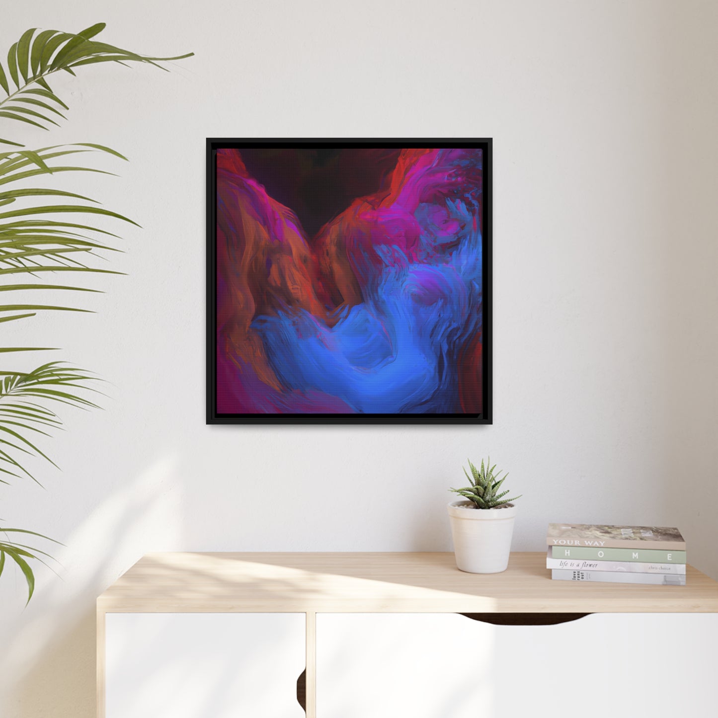 Quantum Euphoria 8 - on Framed Canvas