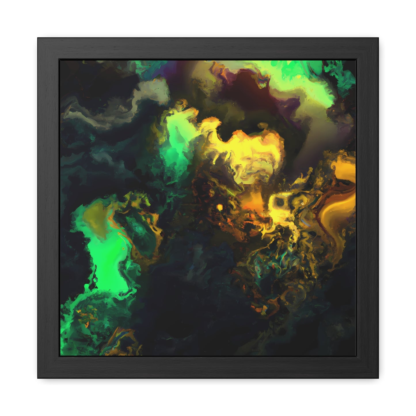 Quantum Euphoria 4 - on Framed Print