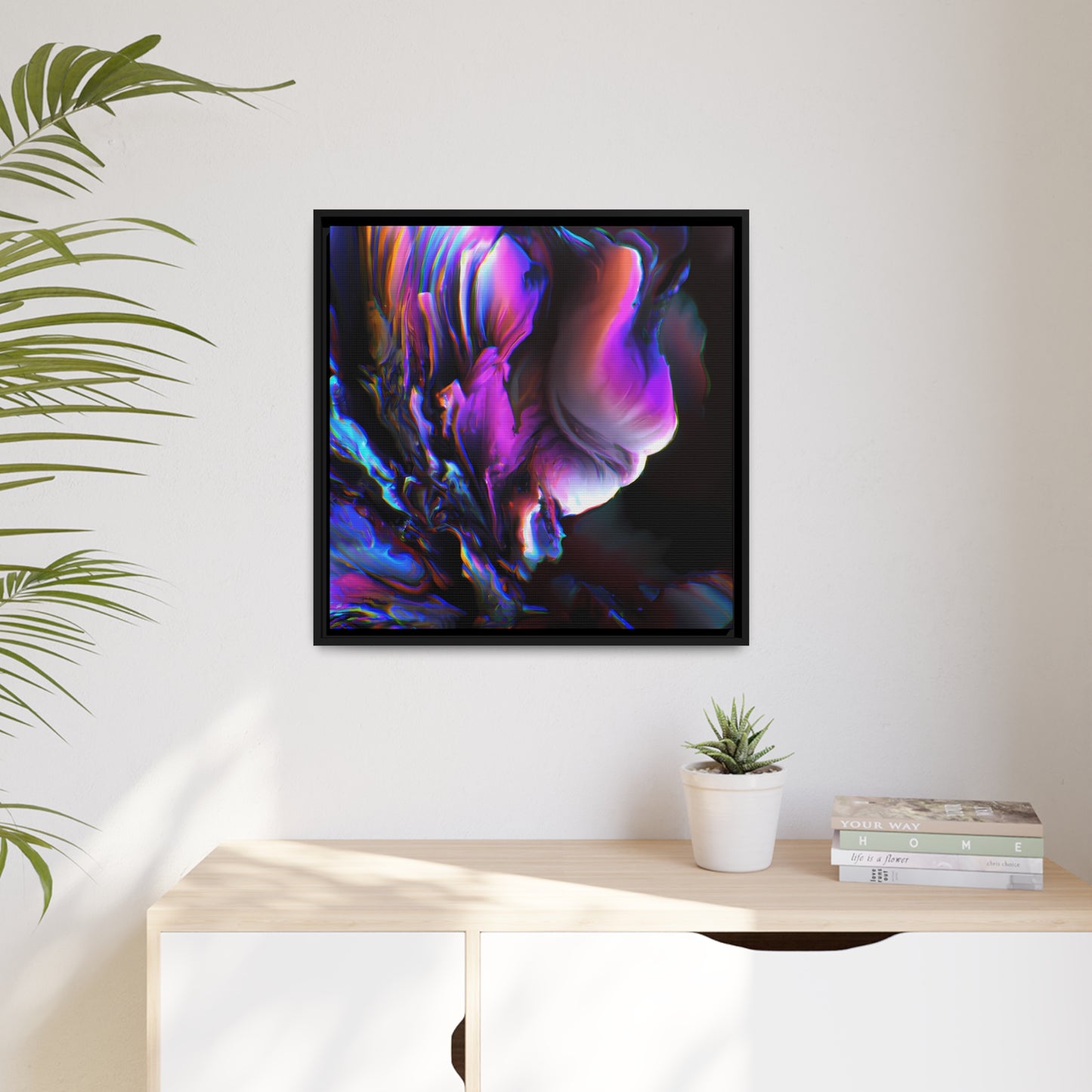 Quantum Euphoria 20 - on Framed Canvas