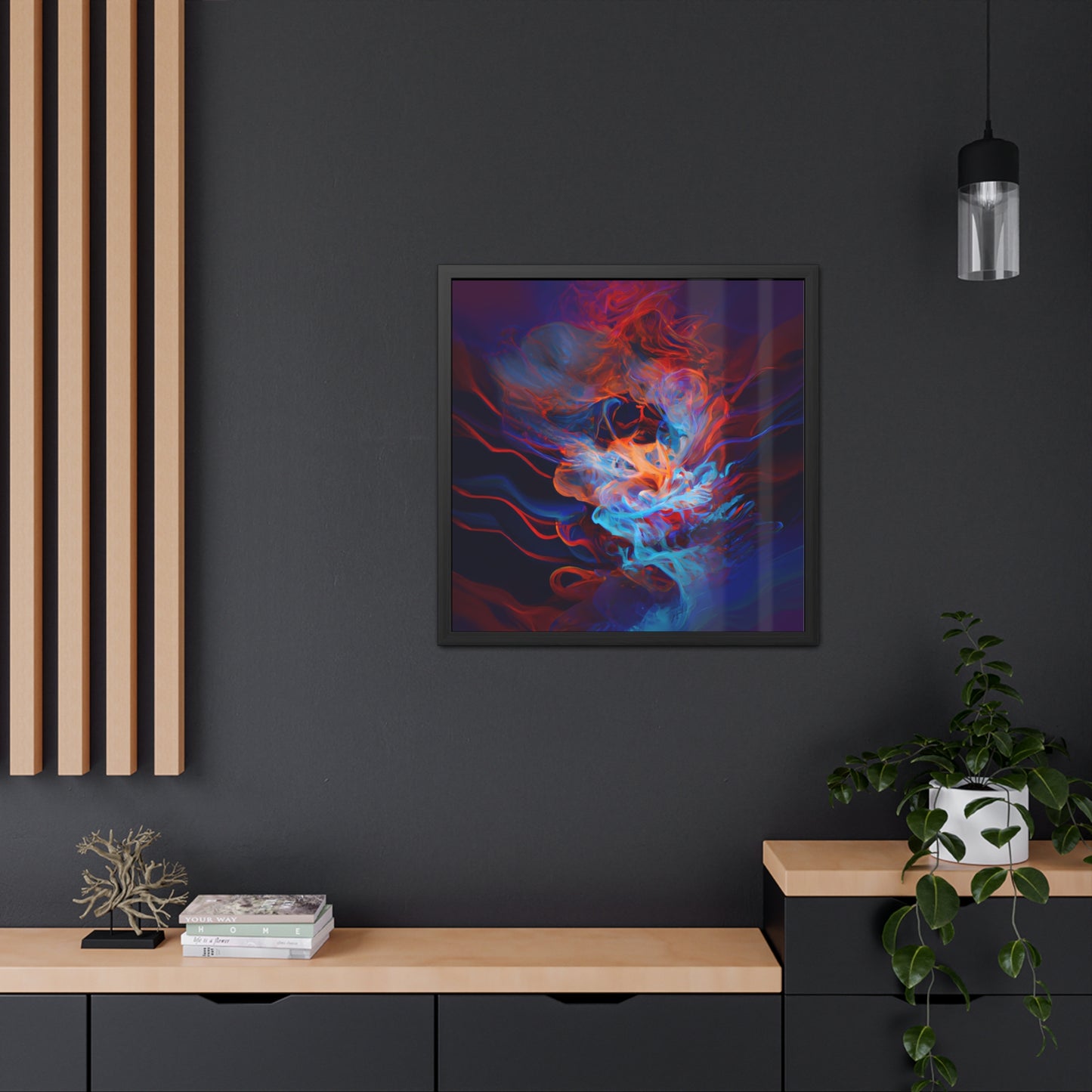 Quantum Euphoria 10 - on Framed Print