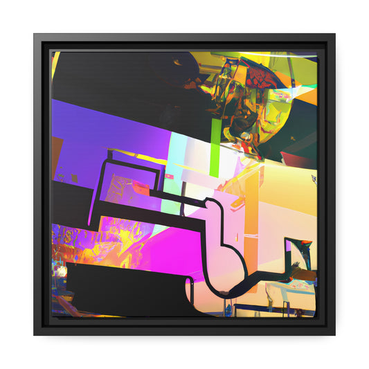 Future Graffiti 19 - on Framed Canvas