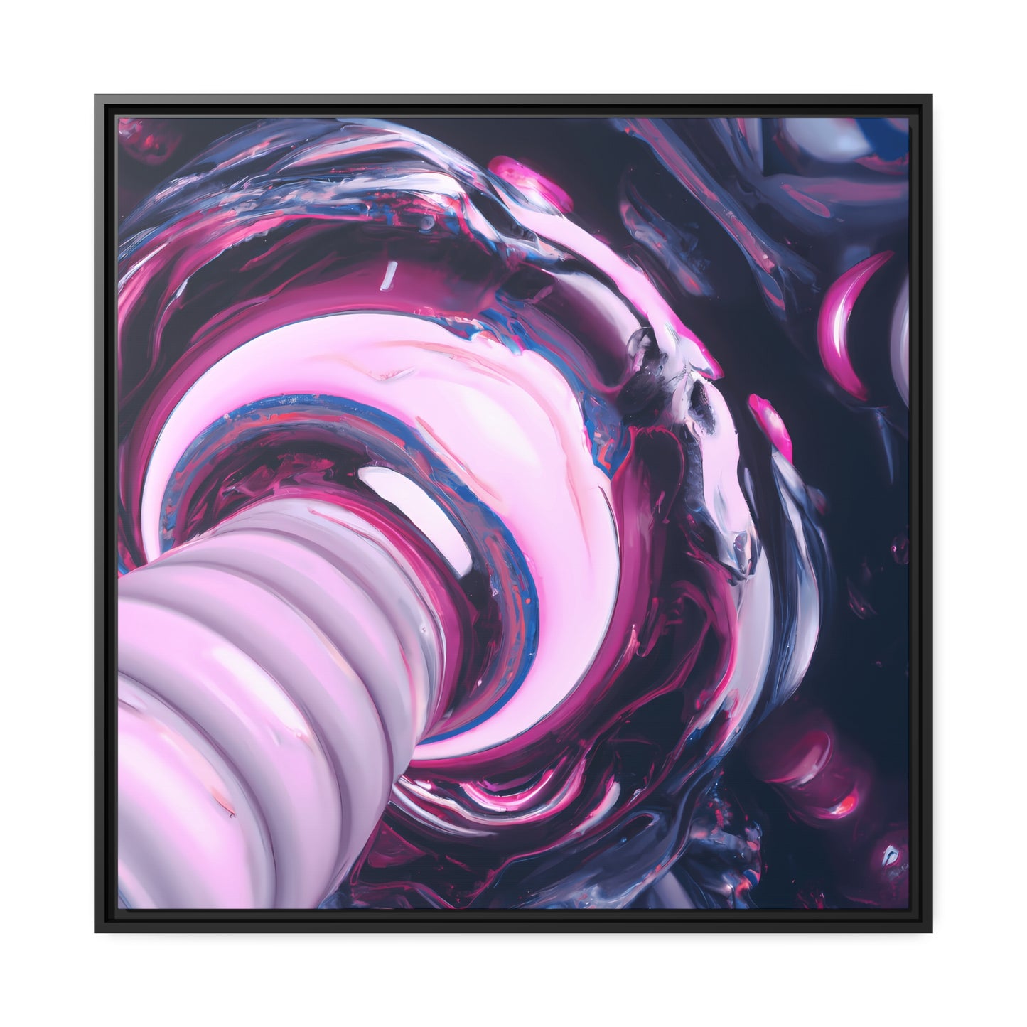 Temporal Flux 15 - on Framed Canvas