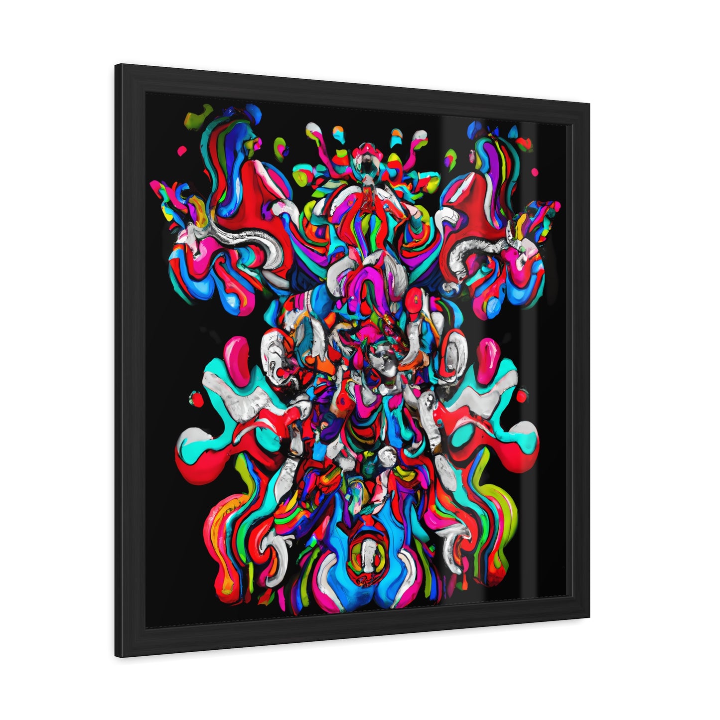 Fabstract 34 - on Framed Print