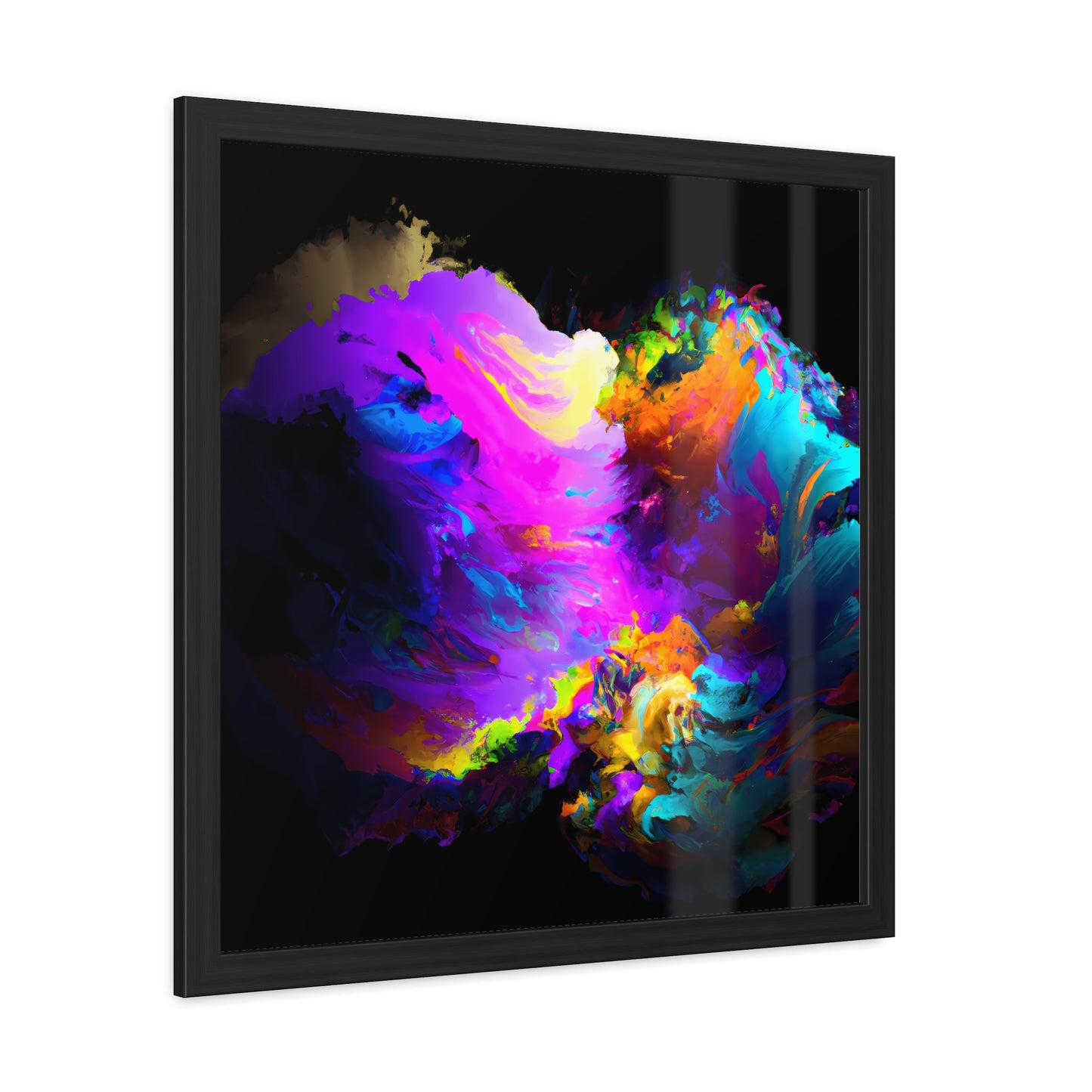 Fabstract 18 - on Framed Print