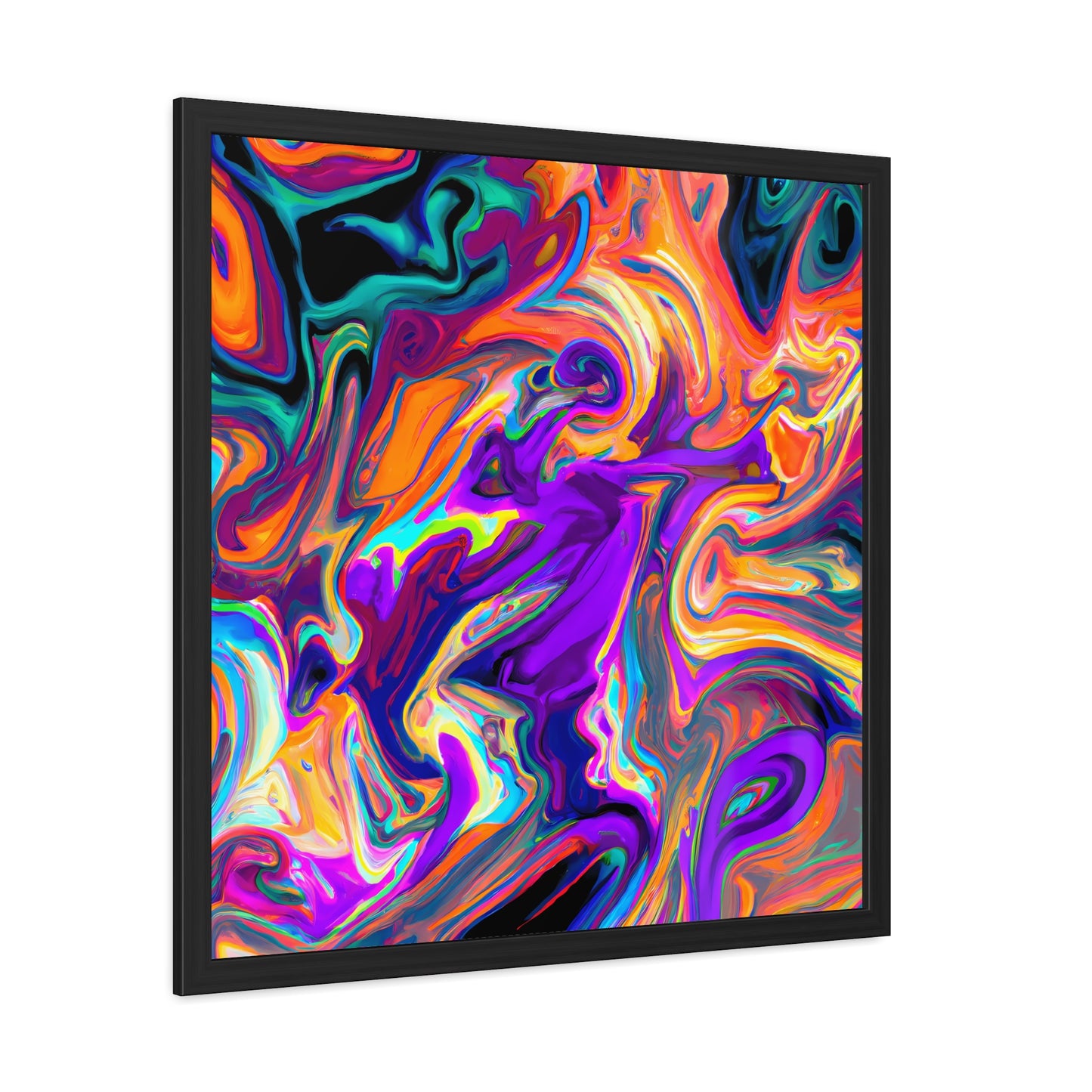 Fabstract 91 - on Framed Print