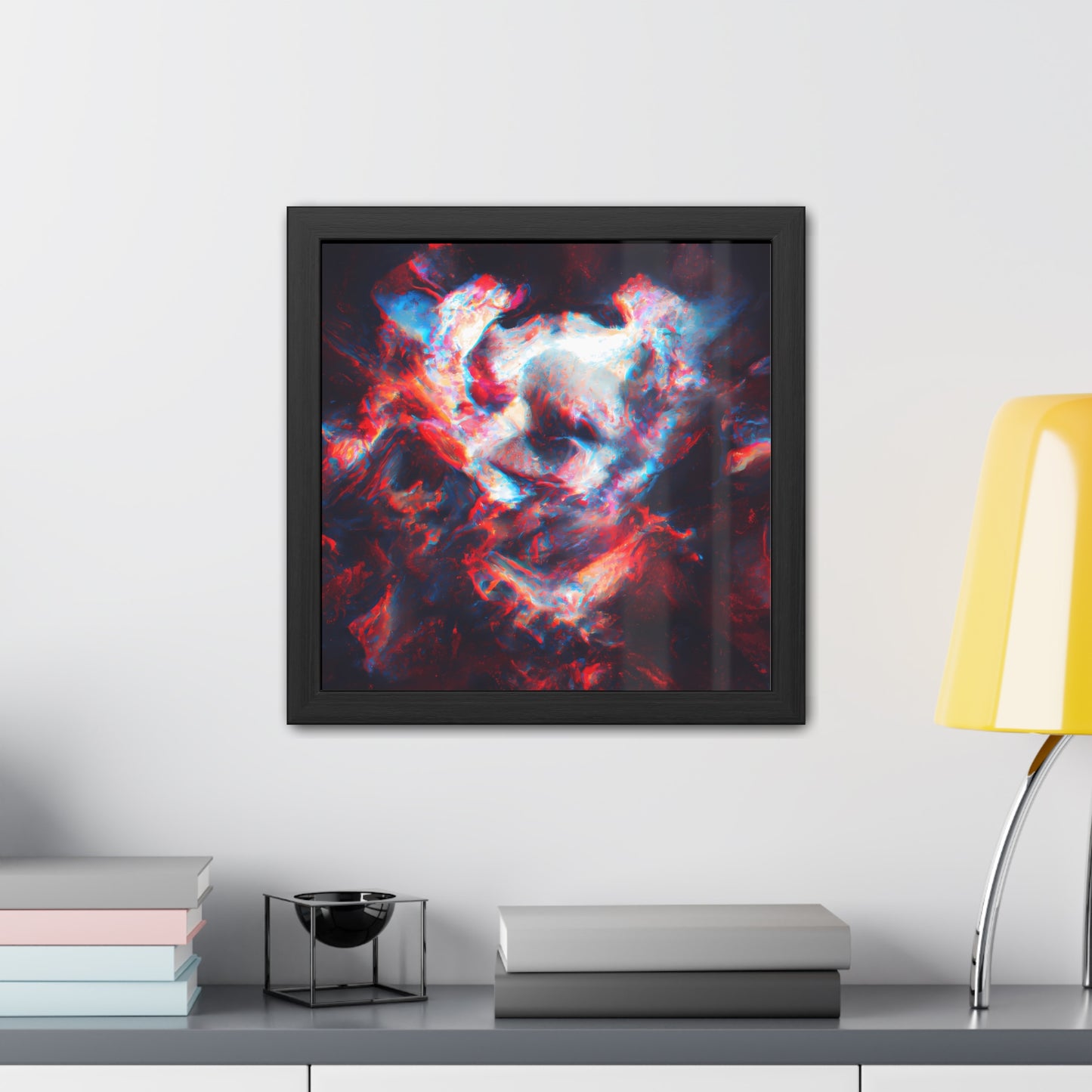 Fabstract 102 - on Framed Print