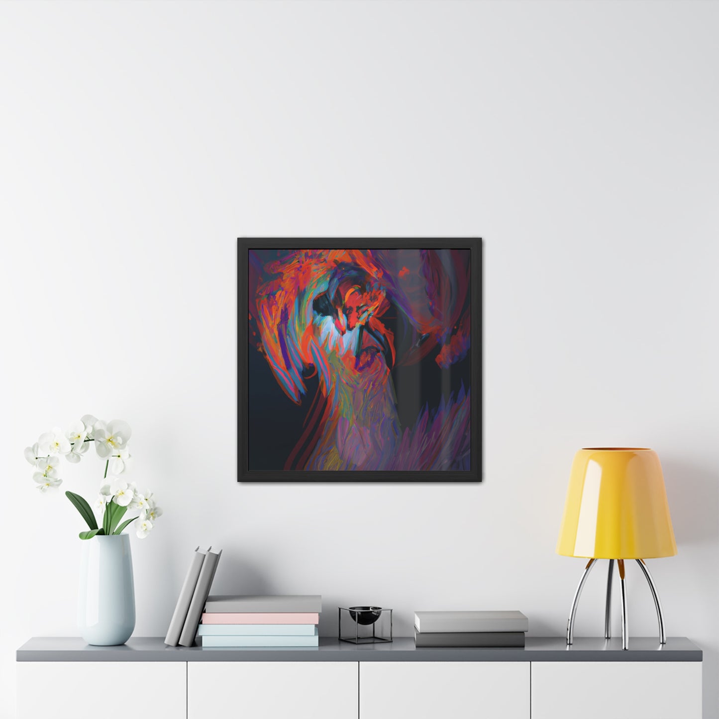 Fabstract 88 - on Framed Print