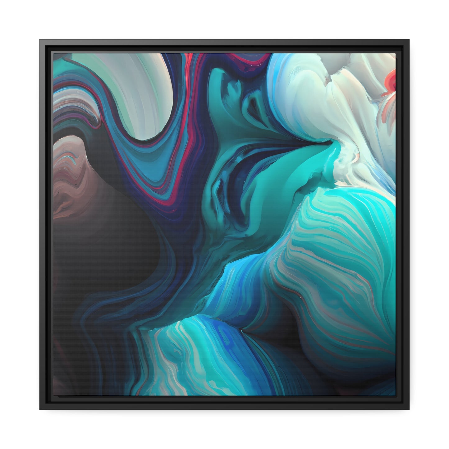 Quantum Euphoria 19 - on Framed Canvas