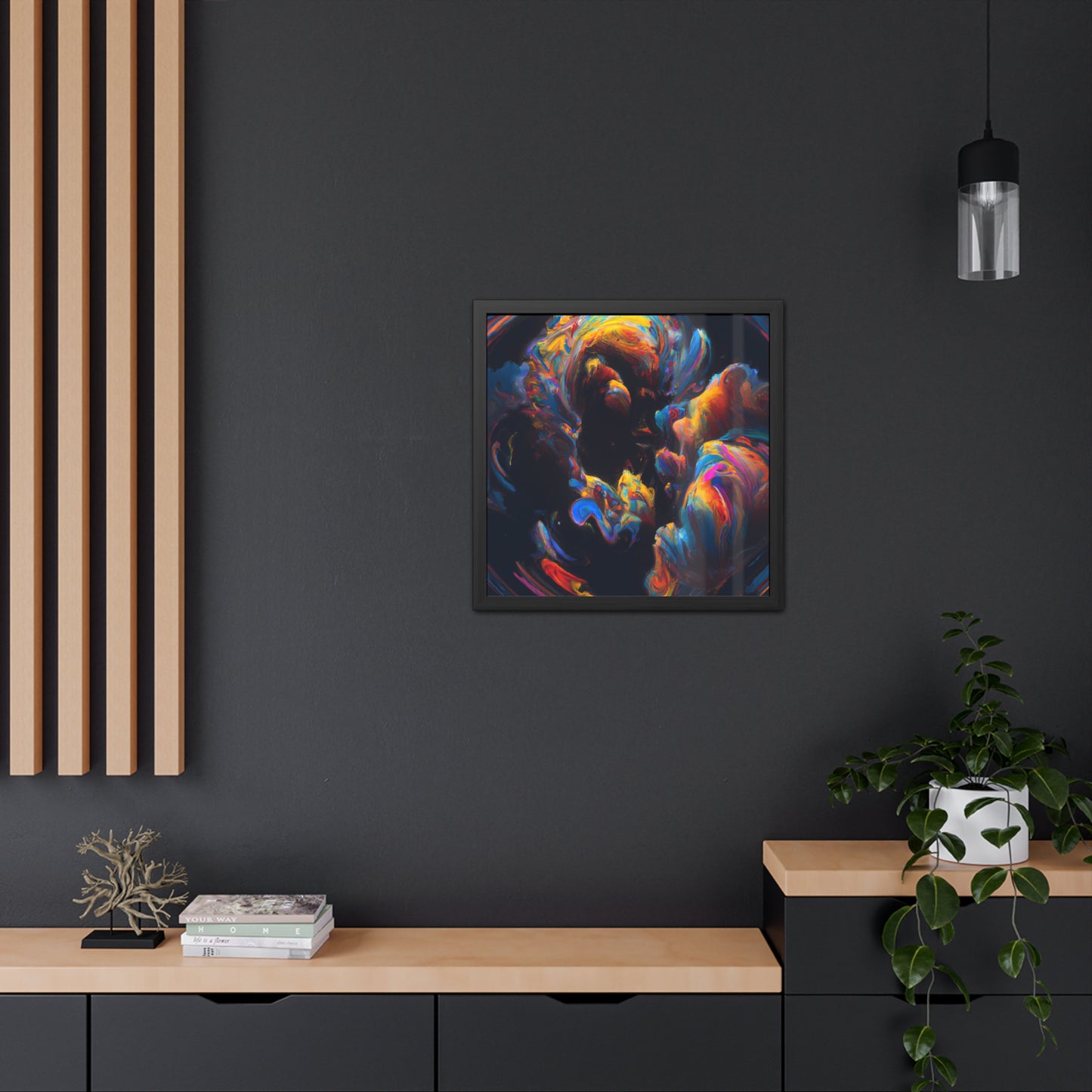 Quantum Euphoria 15 - on Framed Print