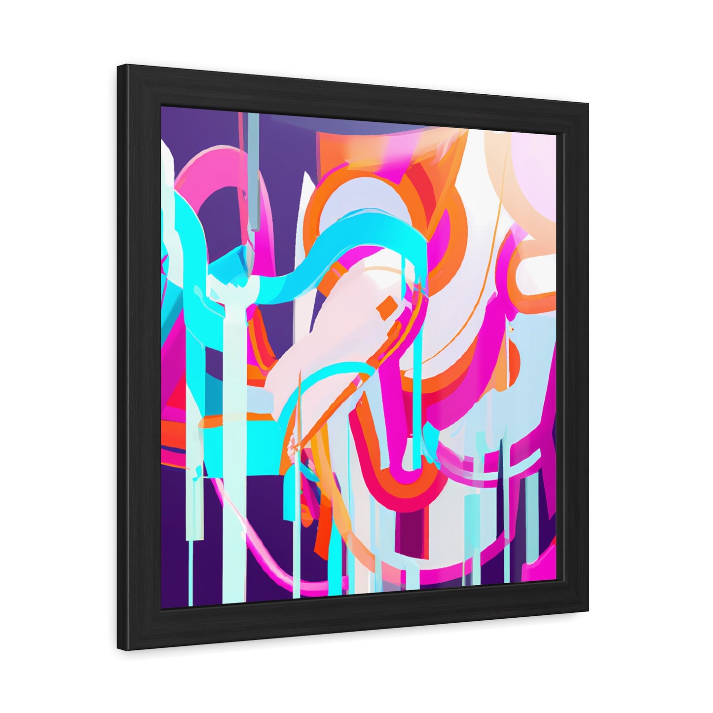 Future Graffiti 1 - on Framed Print