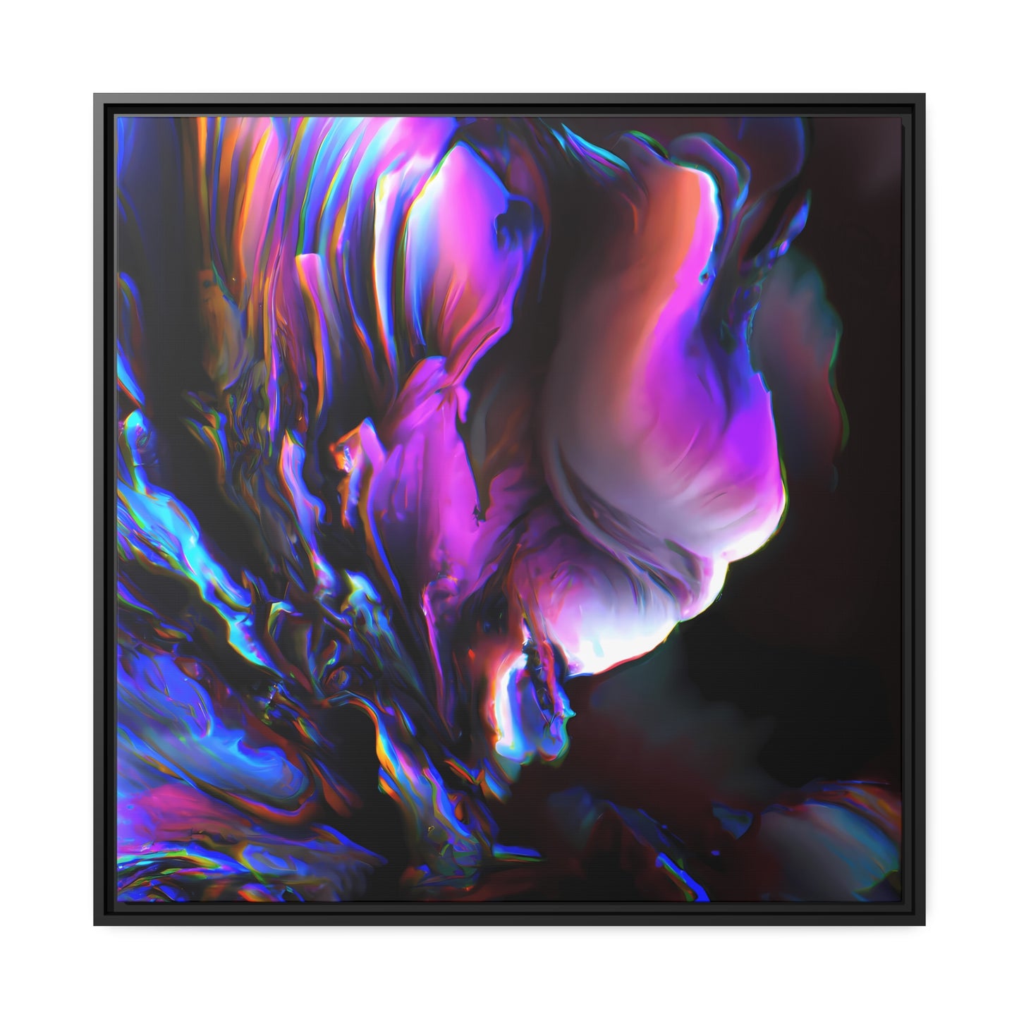 Quantum Euphoria 20 - on Framed Canvas