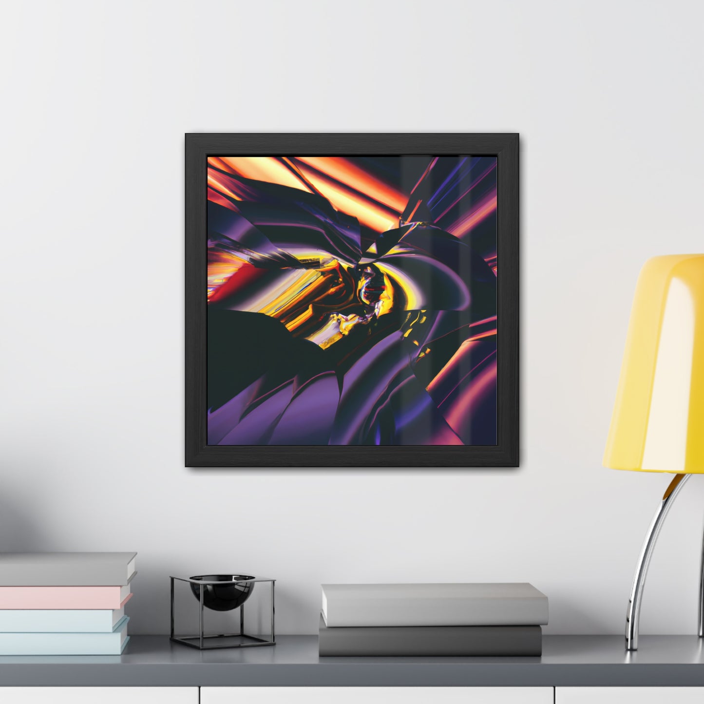 Temporal Flux 16 - on Framed Print