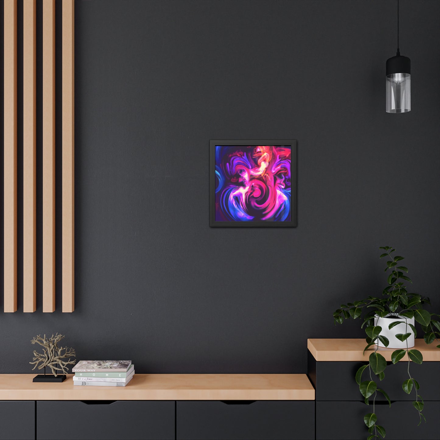 Quantum Euphoria 14 - on Framed Print