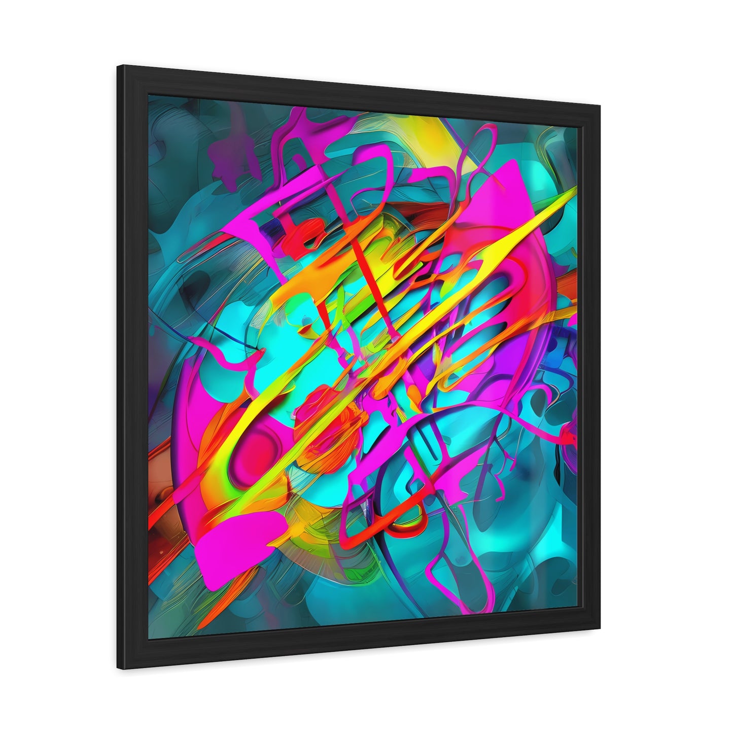 Fabstract 74 - on Framed Print