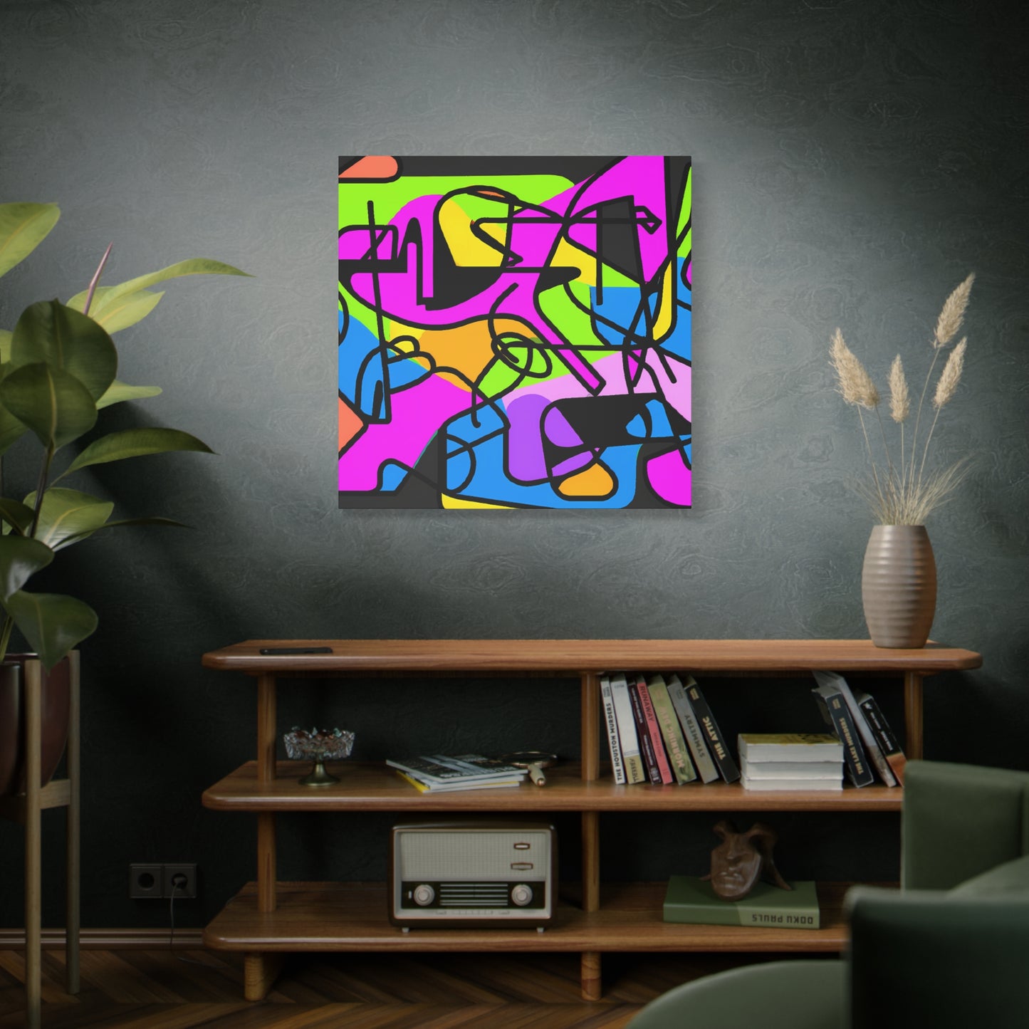 Fabstract 3 - on Canvas