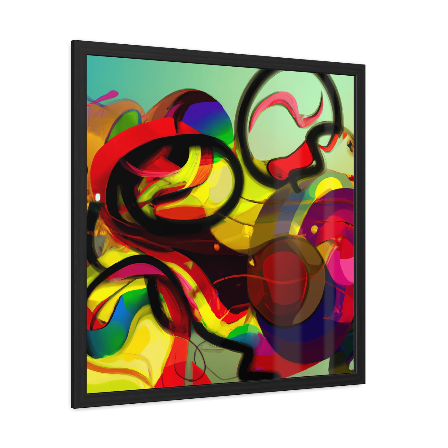 Fabstract 31 - on Framed Print