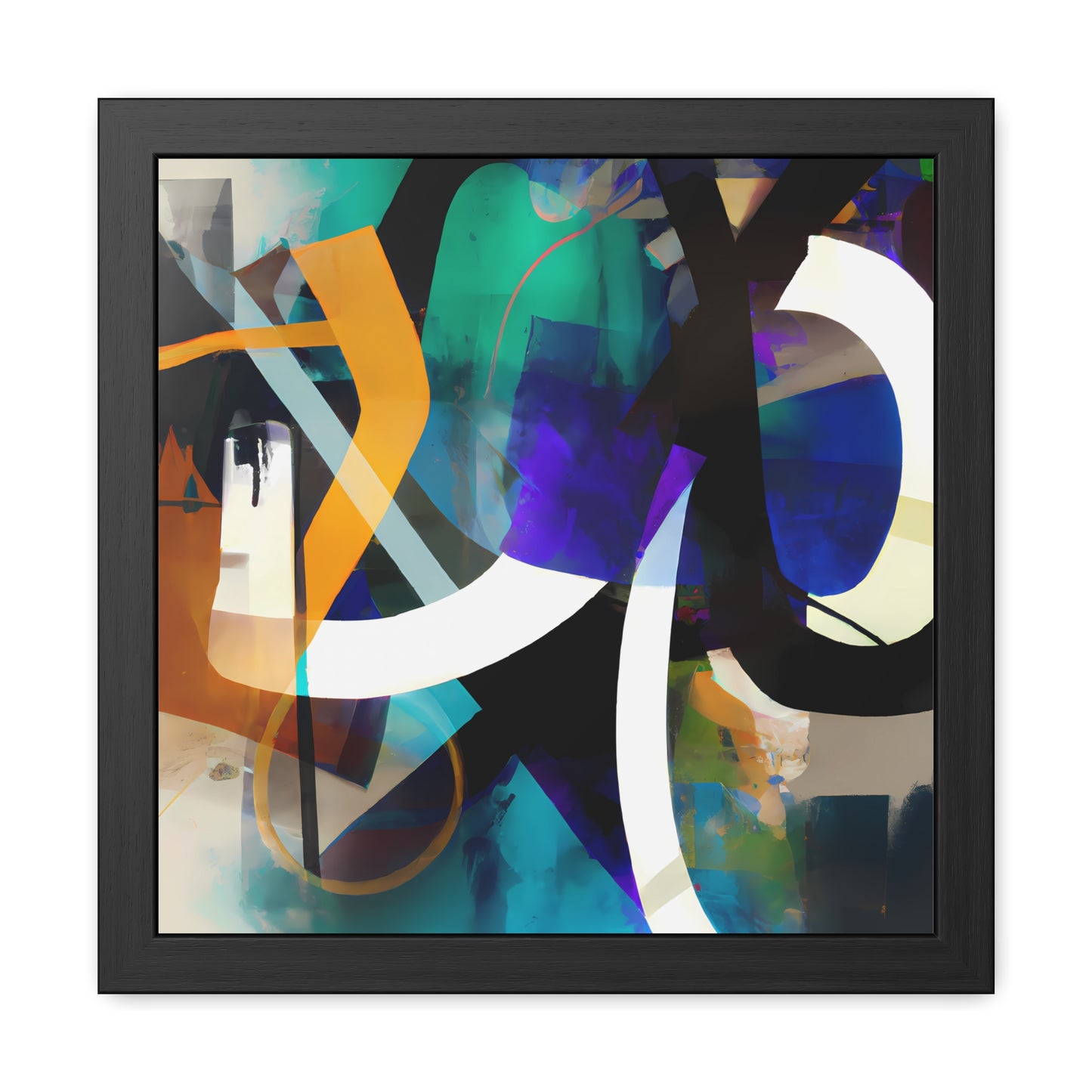 Future Graffiti 3 - on Framed Print