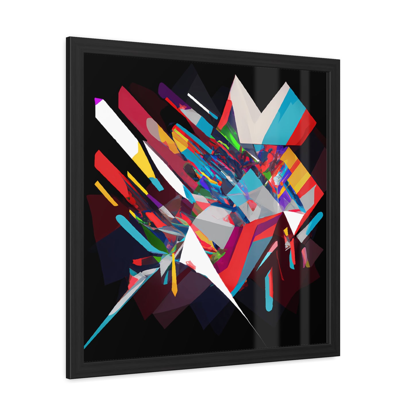 Fabstract 11 - on Framed Print