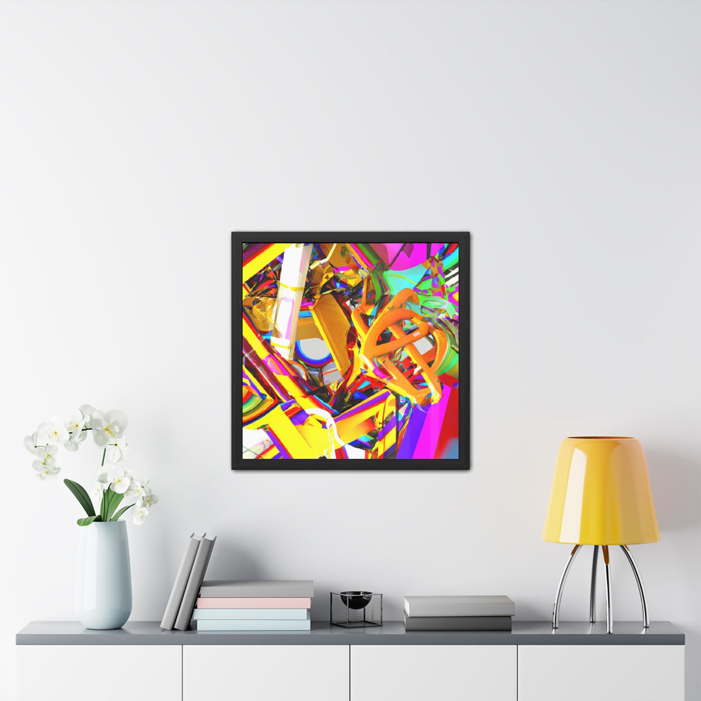 Future Graffiti 17 - on Framed Print