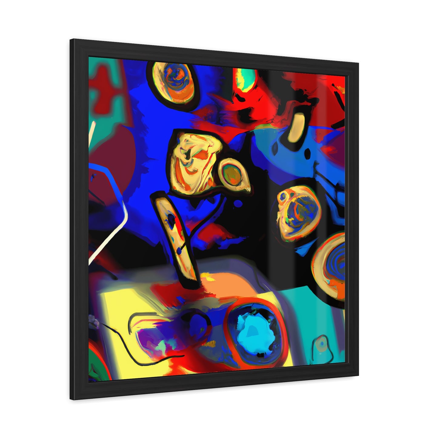 Fabstract 28 - on Framed Print