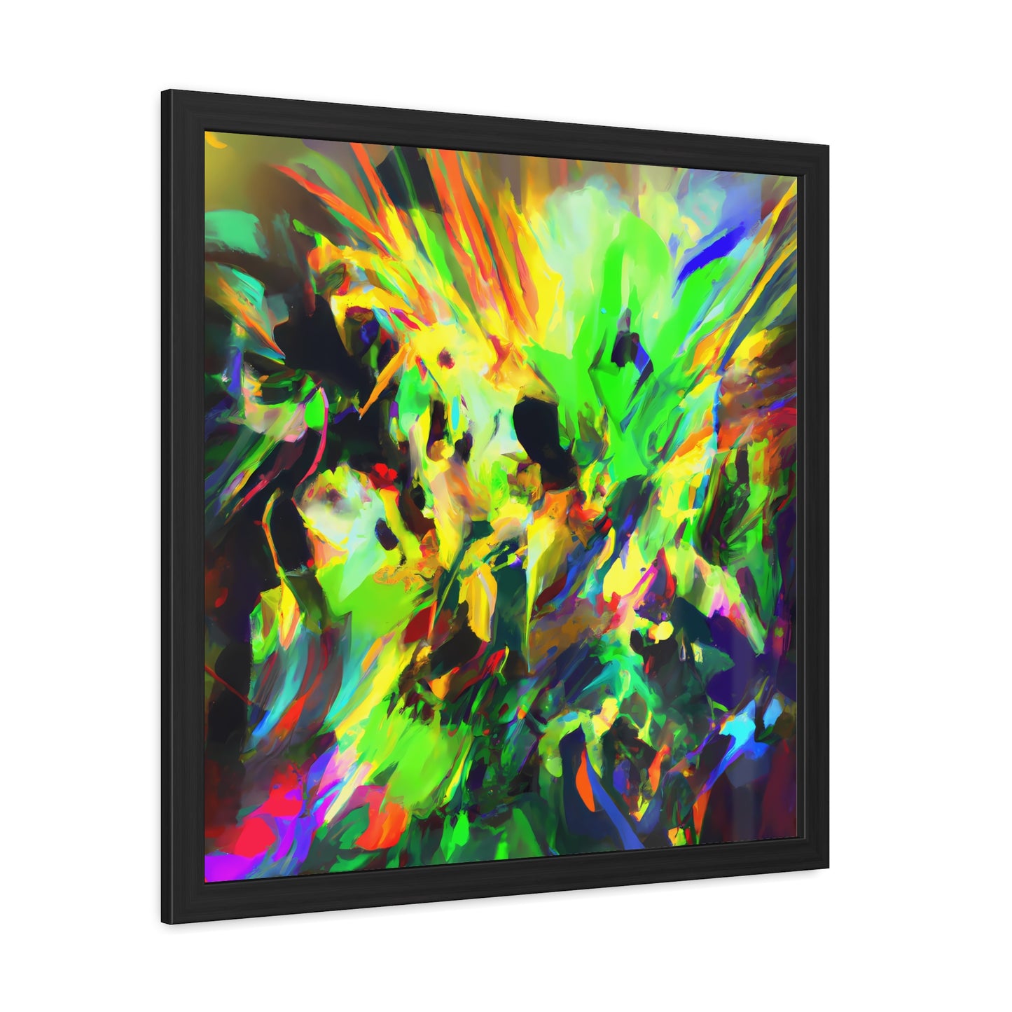 Fabstract 85 - on Framed Print