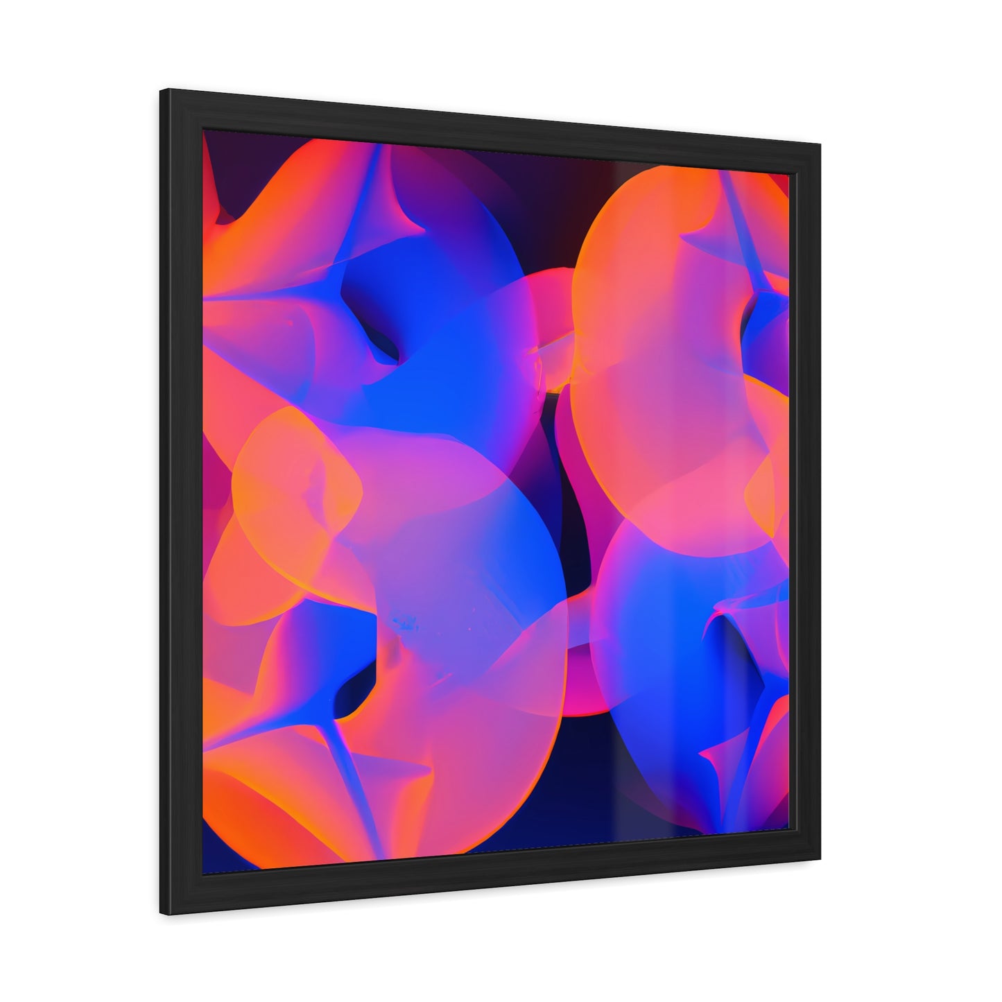 Neon Nexus 5 - on Framed Print