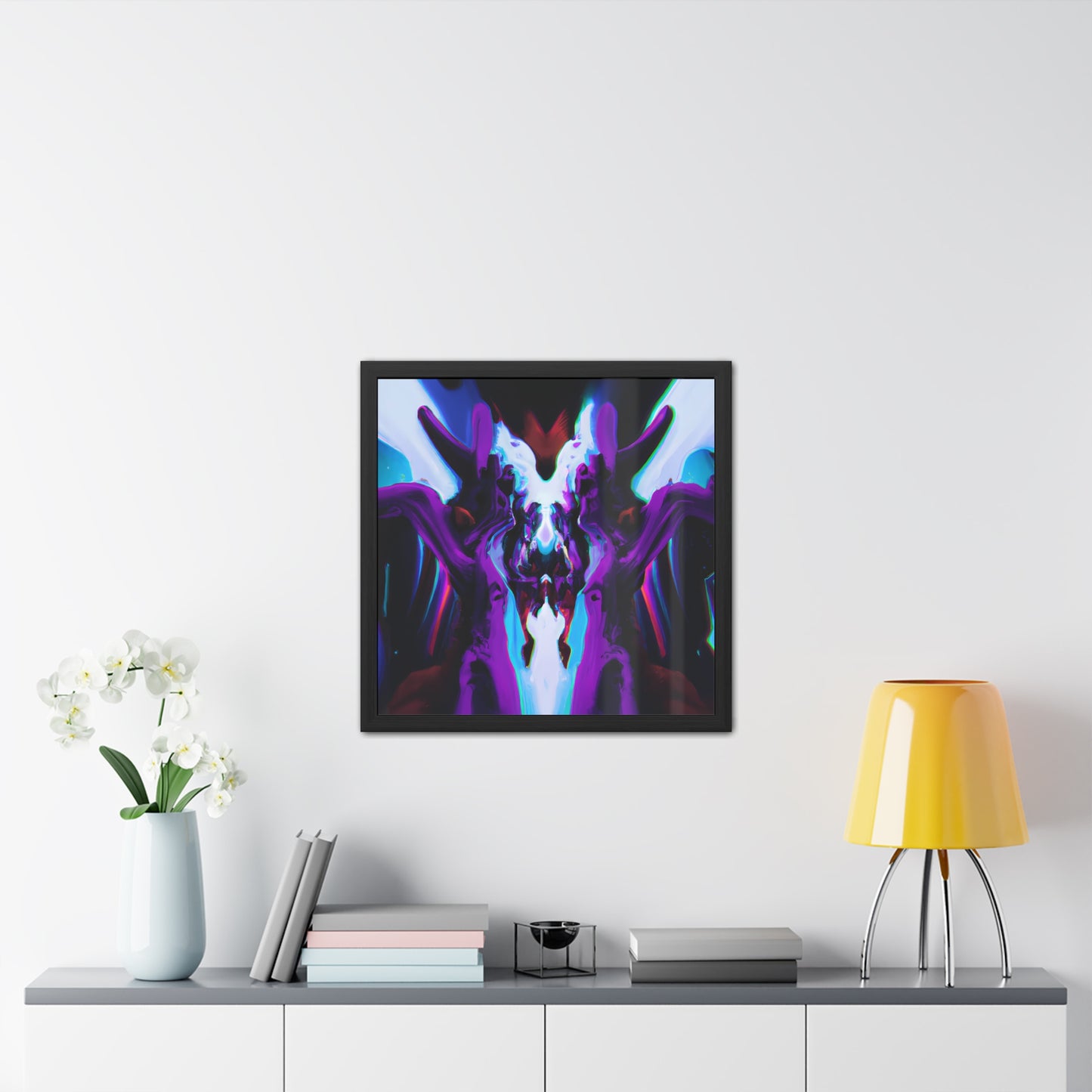 Fabstract 73 - on Framed Print