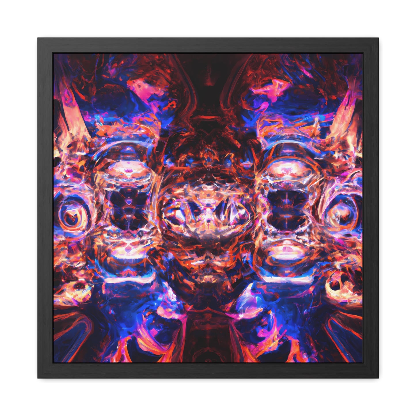 Fabstract 112 - on Framed Print