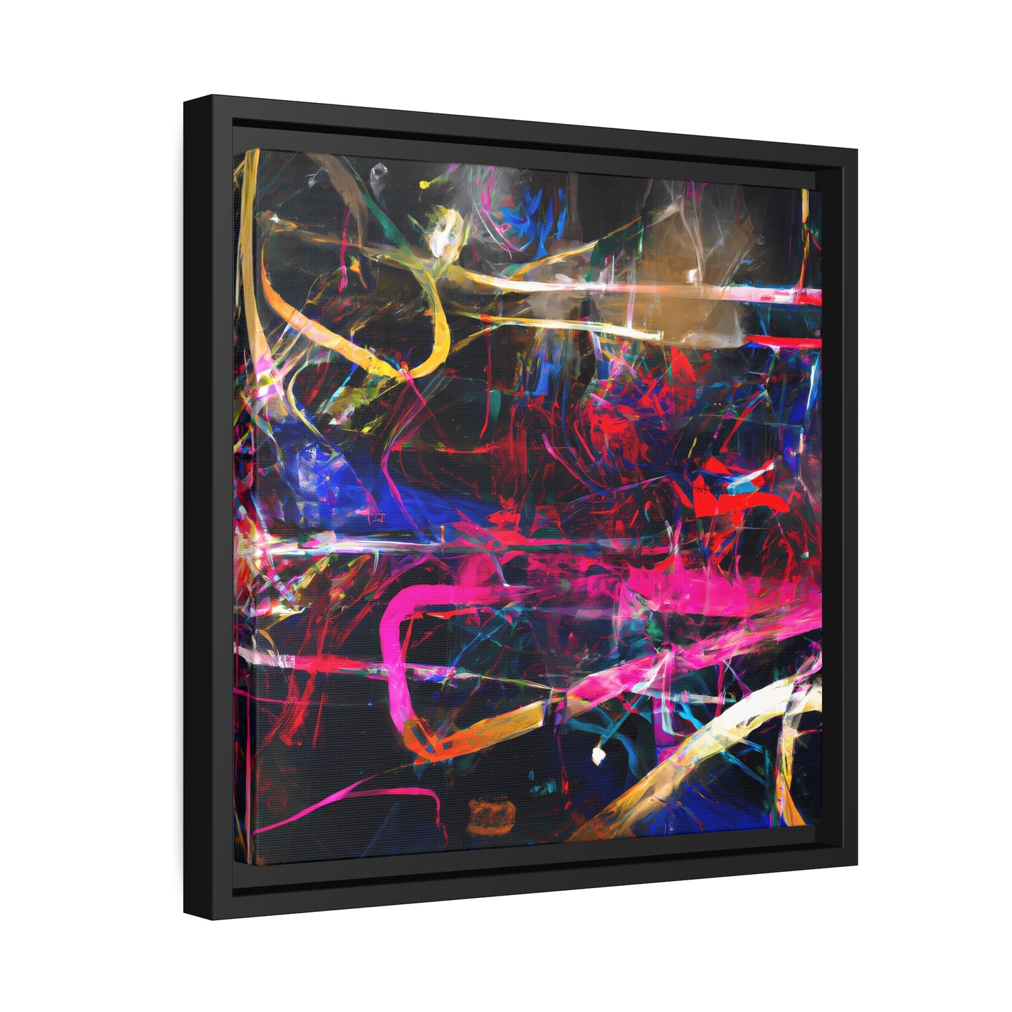 Future Graffiti 29 - on Framed Canvas