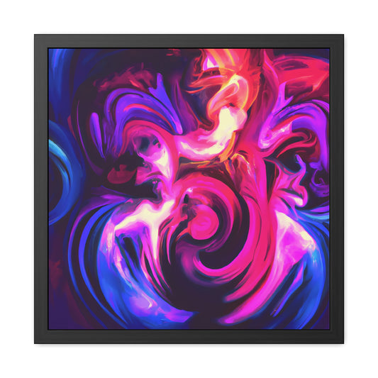 Quantum Euphoria 14 - on Framed Print