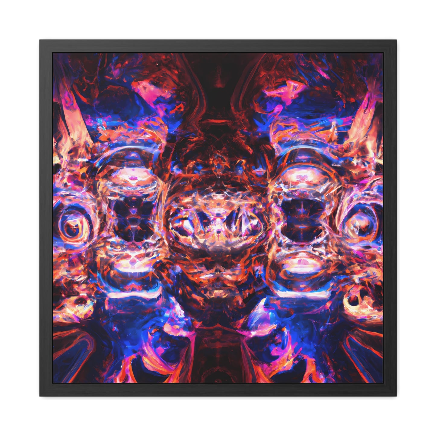 Fabstract 112 - on Framed Print