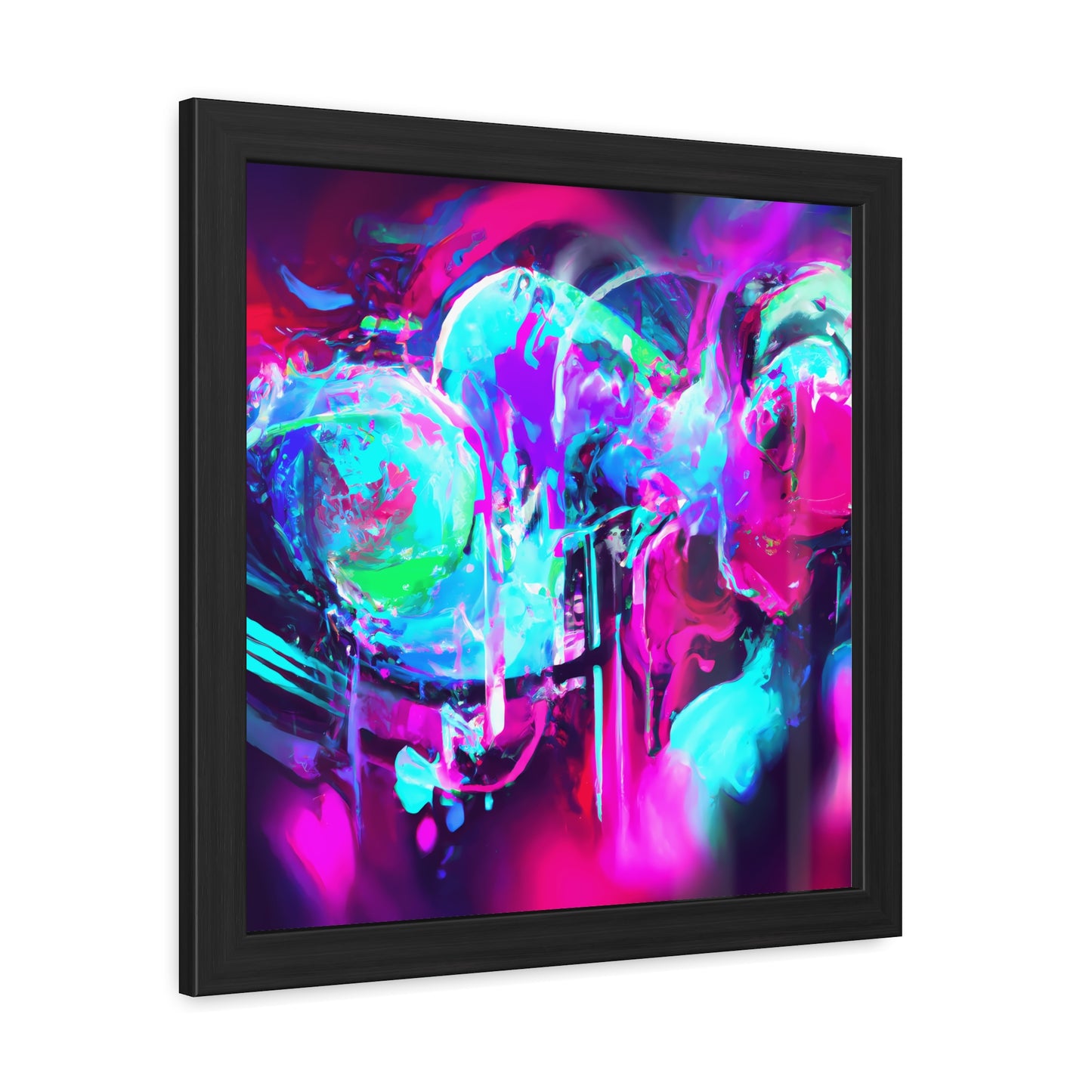 Future Graffiti 16 - on Framed Print