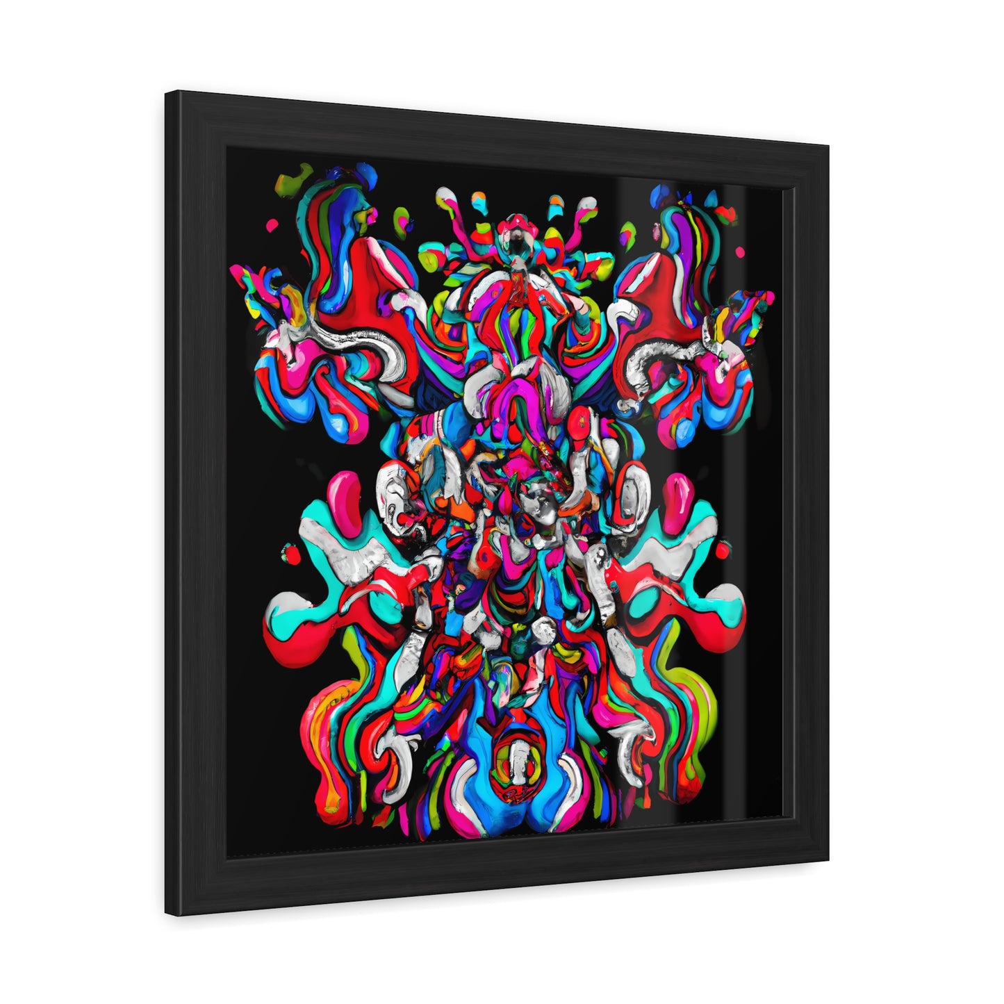 Fabstract 34 - on Framed Print