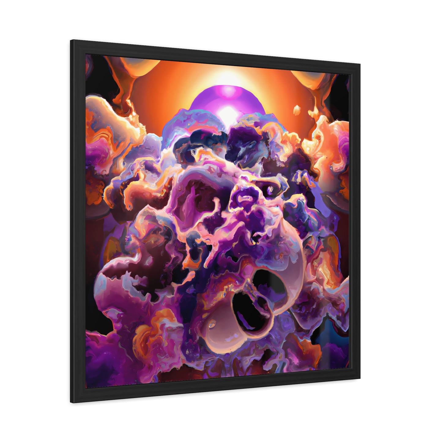 Temporal Flux 11 - on Framed Print