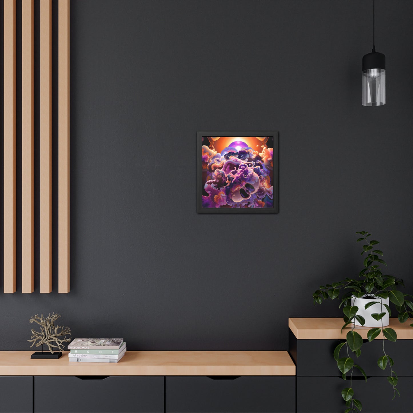 Temporal Flux 11 - on Framed Print