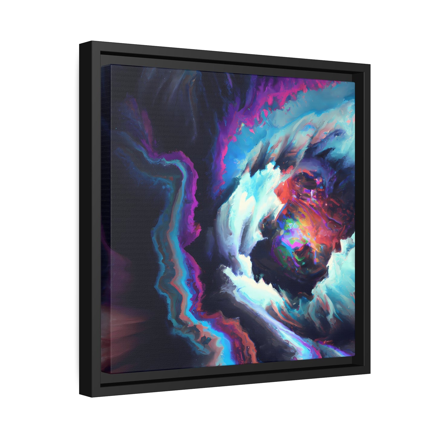 Quantum Euphoria 7 - on Framed Canvas