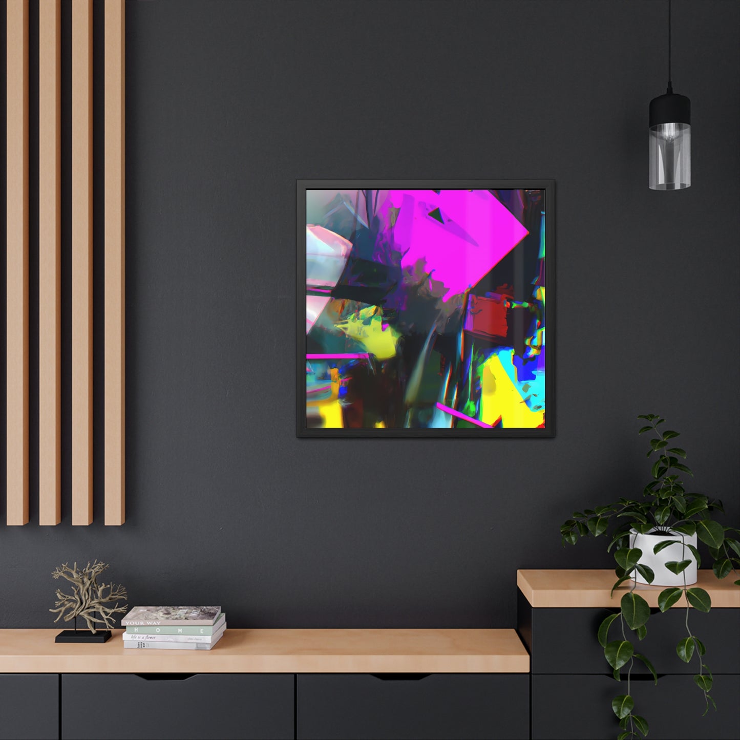 Future Graffiti 6 - on Framed Print