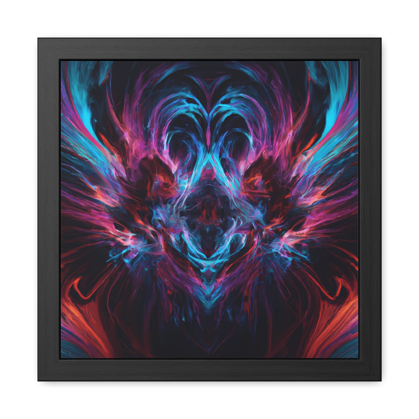 Fabstract 110 - on Framed Print