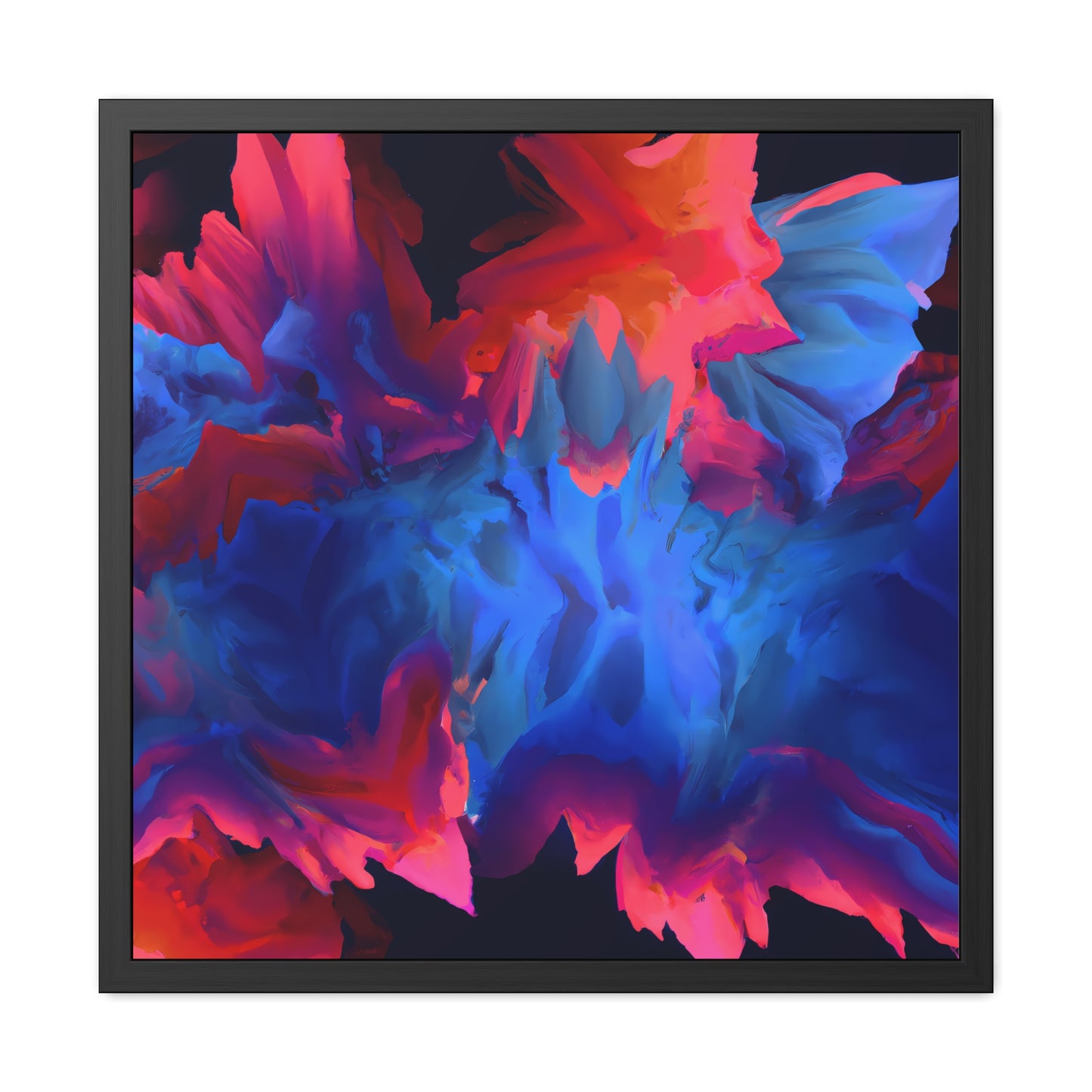 Fabstract 53 - on Framed Print