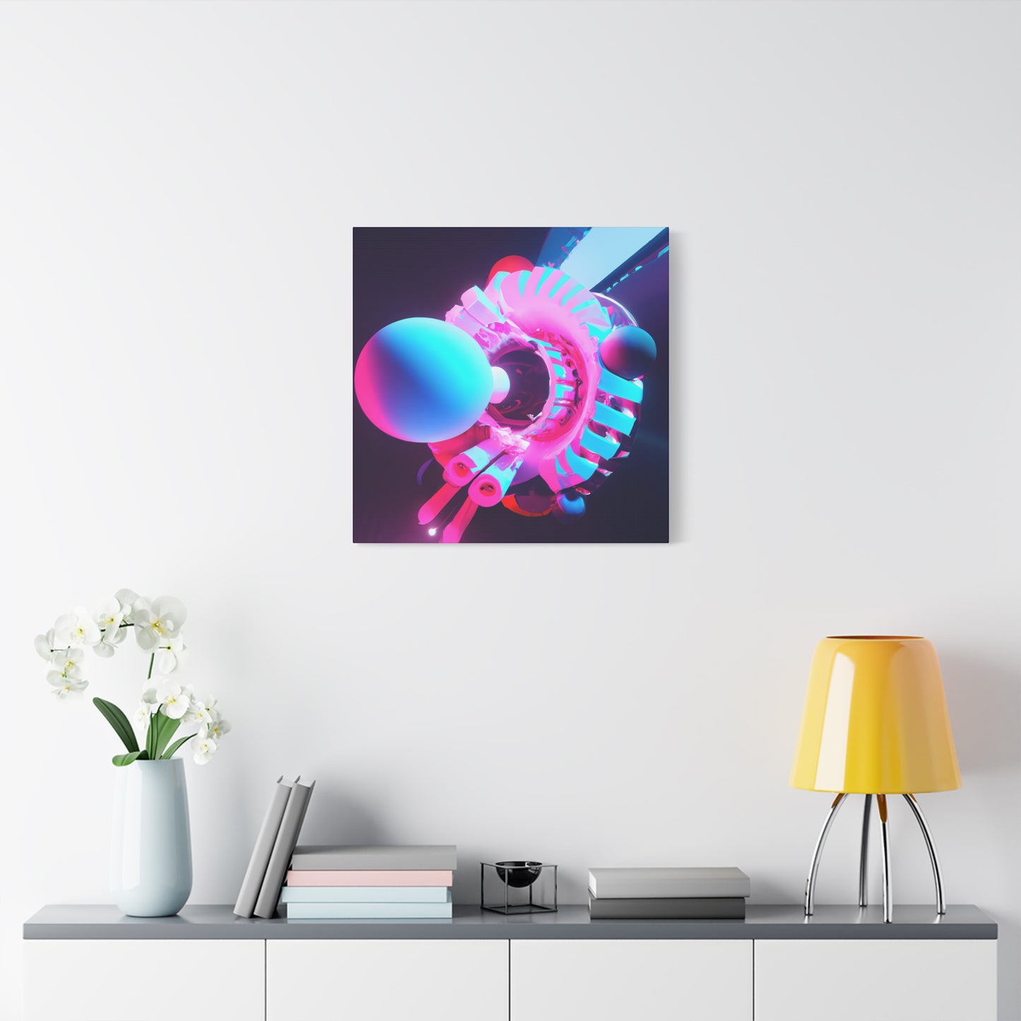 Temporal Flux 9 - on Canvas