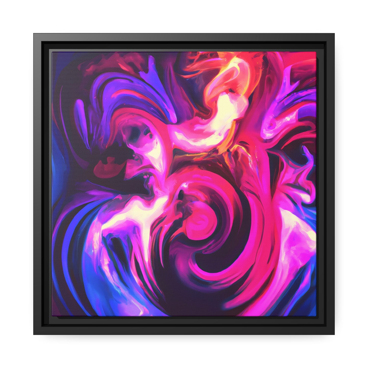 Quantum Euphoria 14 - on Framed Canvas