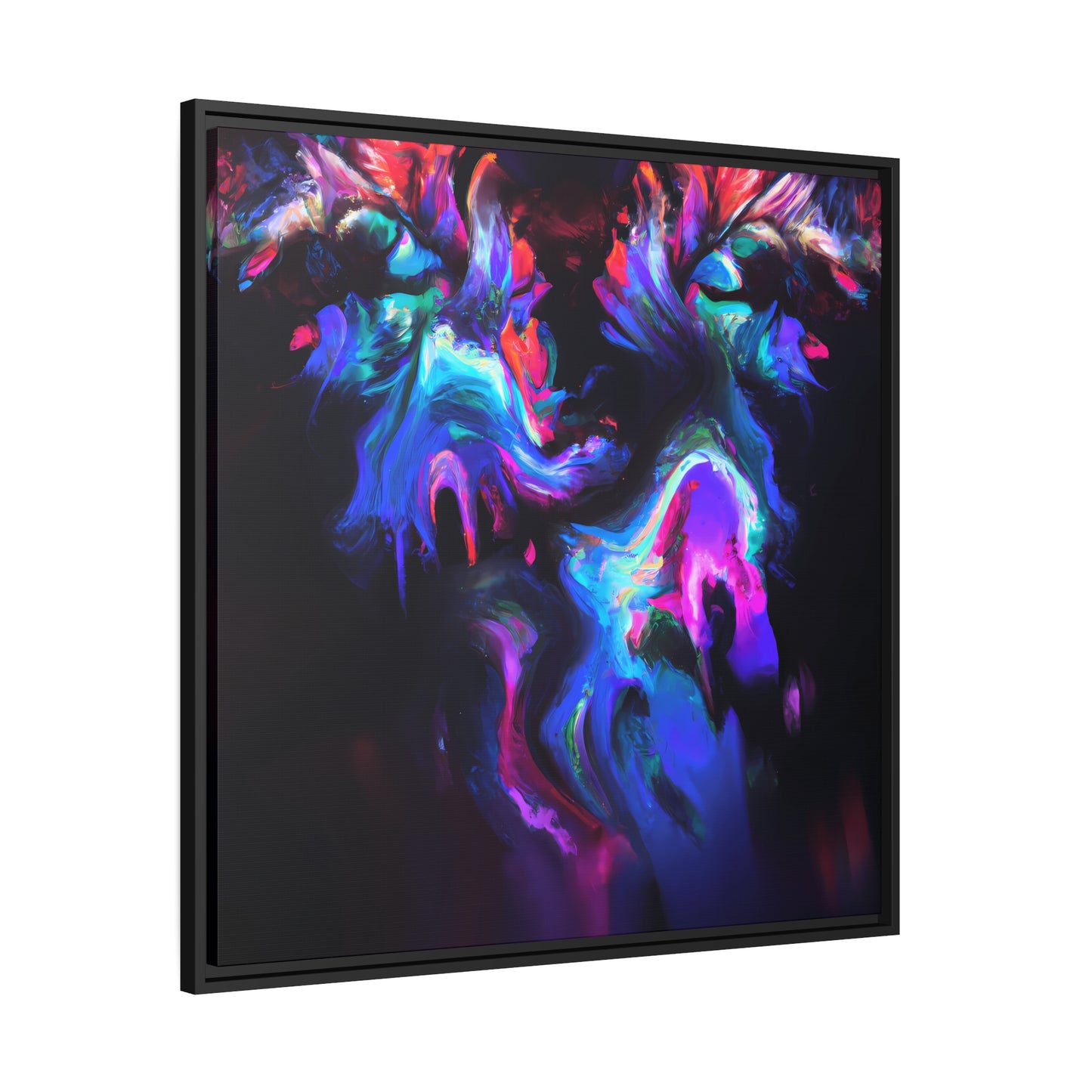 Quantum Euphoria 17 - on Framed Canvas